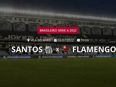 Santos x Flamengo: que horas é o jogo hoje, onde vai ser e mais