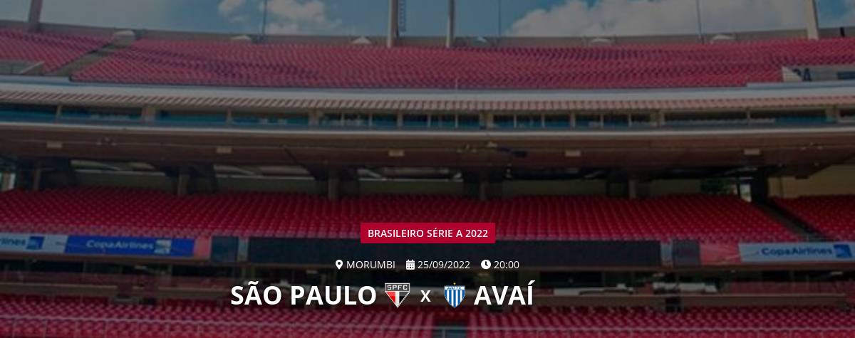 São Paulo X Avaí Que Horas é O Jogo Hoje Onde Vai Ser E Mais Band 2206