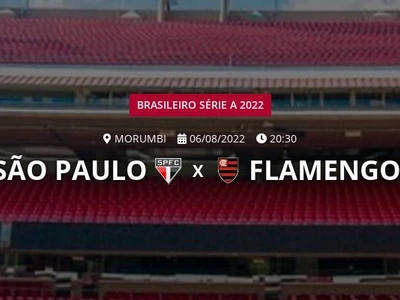 São Paulo x Flamengo: placar ao vivo, escalações, lances, gols e mais