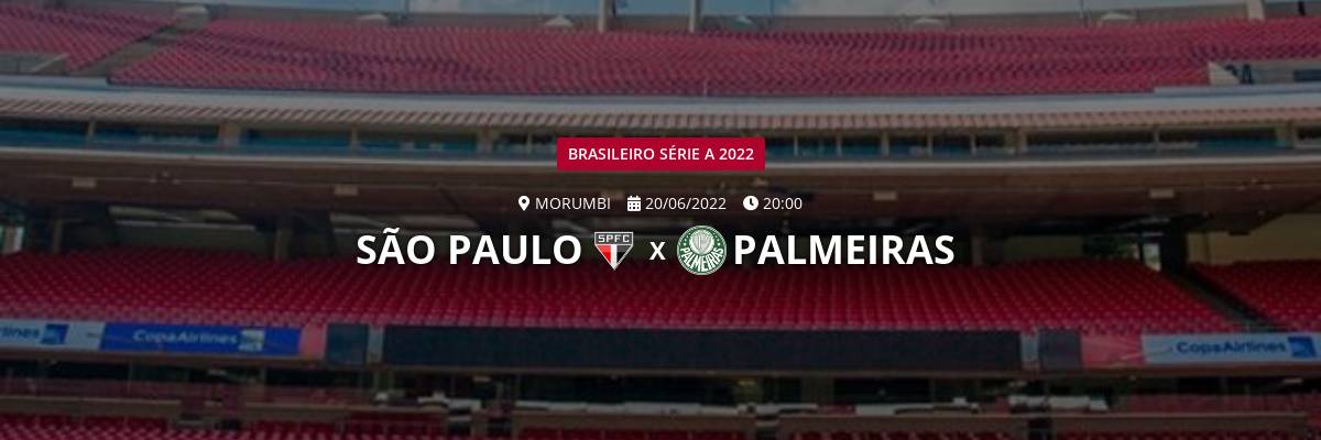 AO VIVO  SÃO PAULO X PALMEIRAS – CAMPEONATO BRASILEIRO SÉRIE A