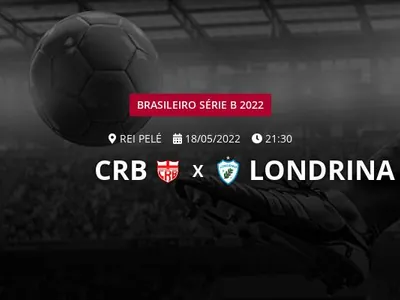 CRB x Londrina: que horas é o jogo hoje, onde vai ser e mais