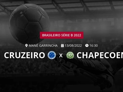 Cruzeiro x Chapecoense: placar ao vivo, escalações, lances, gols e mais