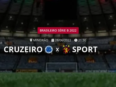 Cruzeiro x Sport: placar ao vivo, escalações, lances, gols e mais