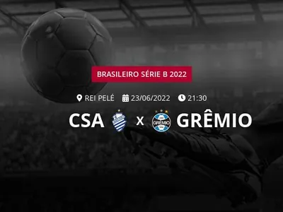 CSA x Grêmio: que horas é o jogo hoje, onde vai ser e mais