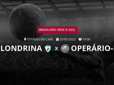 Londrina x Operário-PR: placar ao vivo, escalações, lances, gols e mais