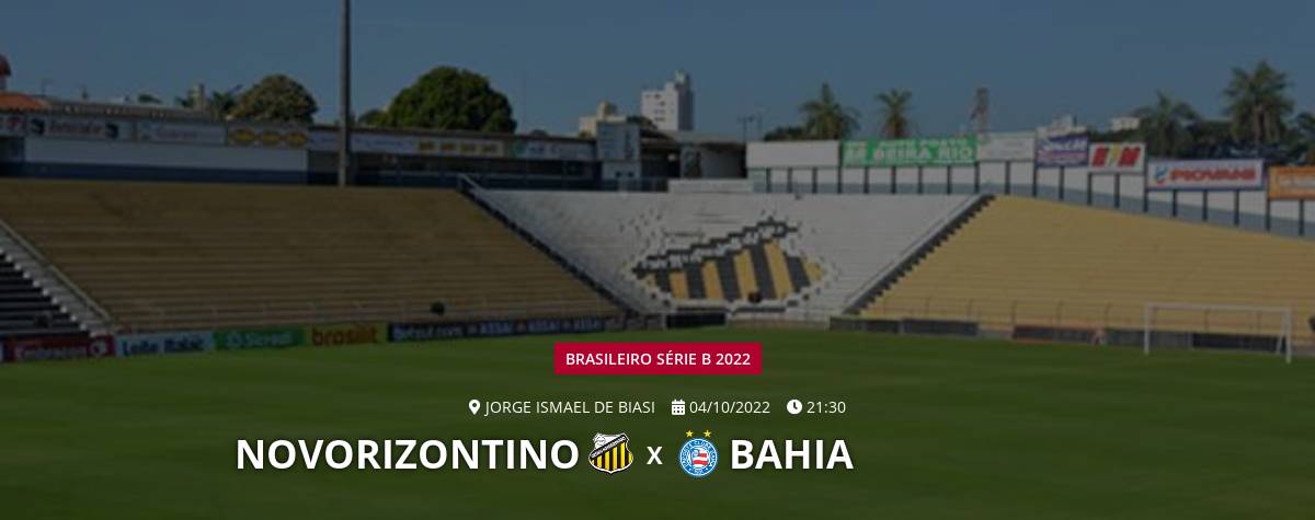 Novorizontino X Bahia: Placar Ao Vivo, Escalações, Lances, Gols E Mais ...