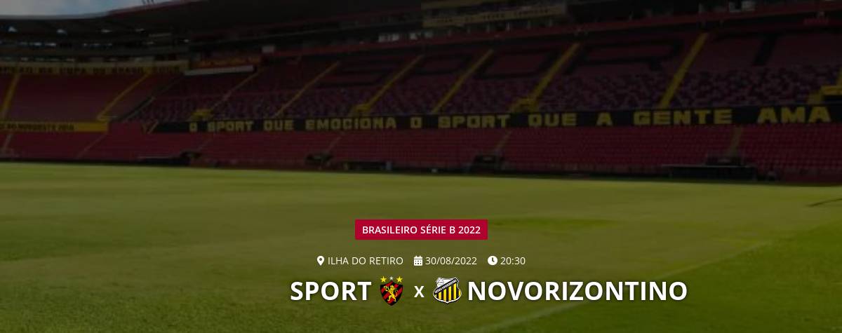 Novorizontino x Sport: onde assistir, horário e prováveis escalações do jogo  da Série B - ISTOÉ Independente