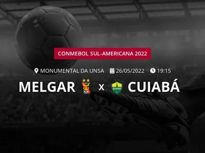 Melgar x Cuiabá: placar ao vivo, escalações, lances, gols e mais