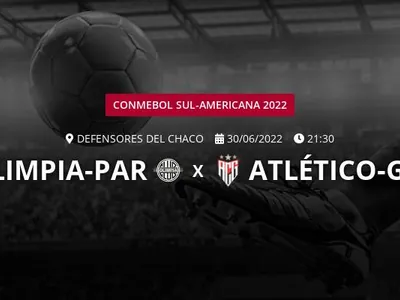 Olimpia-PAR x Atlético-GO: placar ao vivo, escalações, lances, gols e mais
