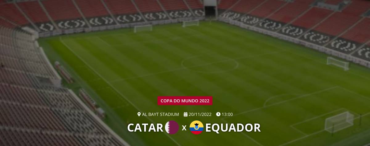 Copa do Mundo 2022: Veja o placar de Catar x Equador na 1ª rodada