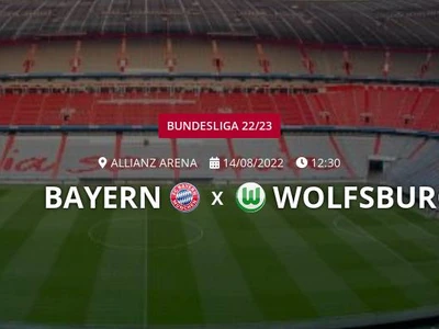 Bayern x Wolfsburg: placar ao vivo, escalações, lances, gols e mais