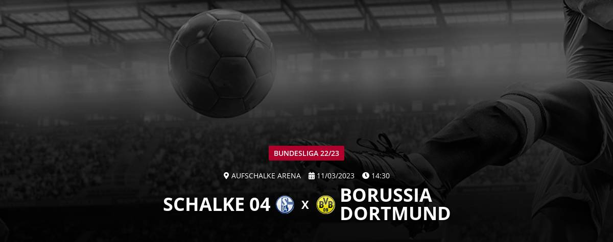 Schalke 04 x Borussia Dortmund ao vivo e online, onde assistir
