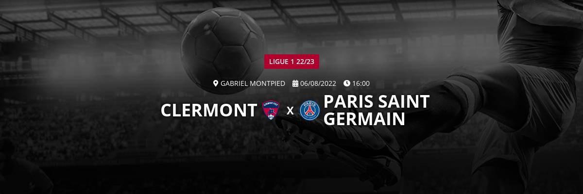 Empate em Clermont  Paris Saint-Germain