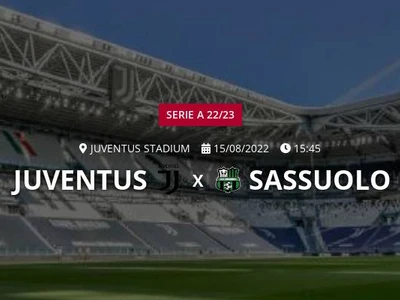 Juventus x Sassuolo: placar ao vivo, escalações, lances, gols e mais