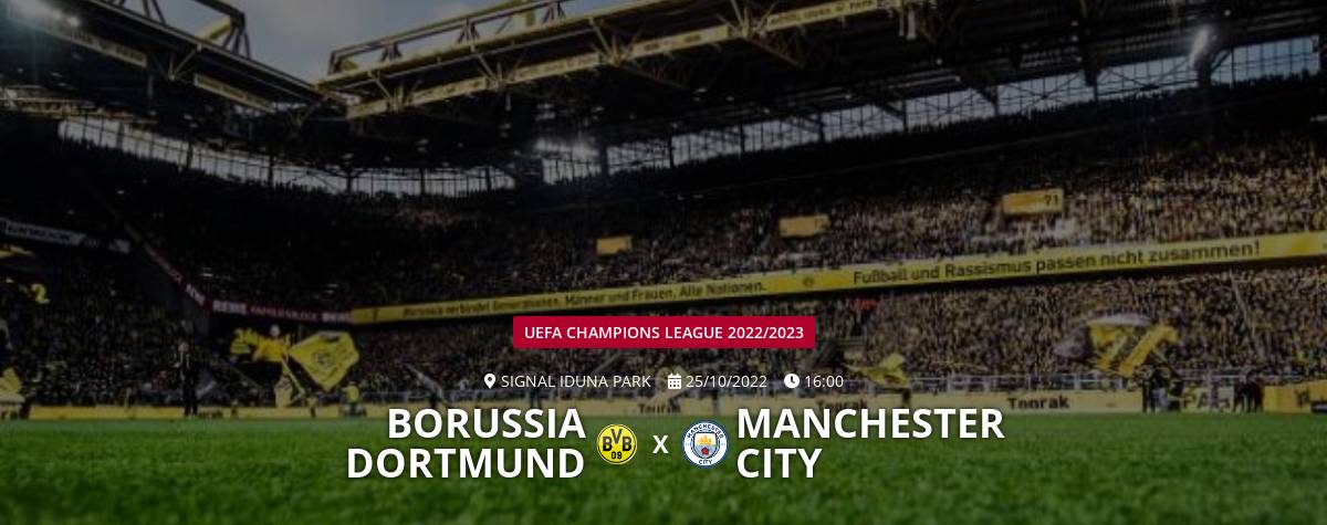 Manchester City x Dortmund: onde assistir, horário e escalações do jogo  pela Champions League - ISTOÉ Independente