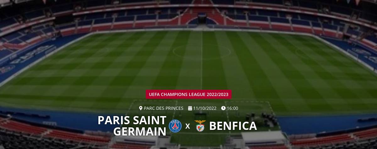 PSG x Benfica  Onde assistir ao jogo da Champions League ao vivo -  Canaltech