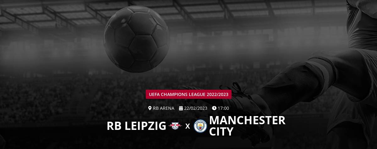 RB LEIPZIG X MANCHESTER CITY AO VIVO, CHAMPIONS LEAGUE AO VIVO