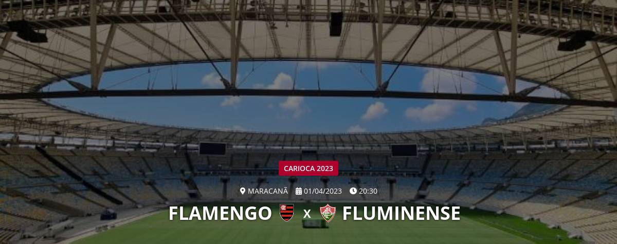 PLACAR AO VIVO: Flamengo x Fluminense #campeonatocarioca 