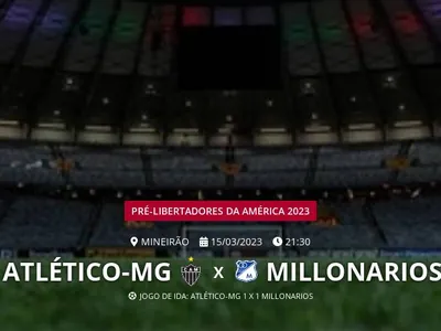 Atlético-MG x Millonarios: que horas é o jogo hoje, onde vai ser e mais