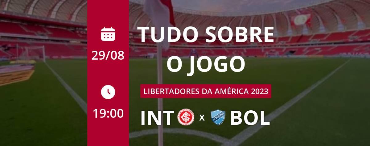 Bolívar 0 x 1 Internacional - 22/08/2023 - Libertadores 