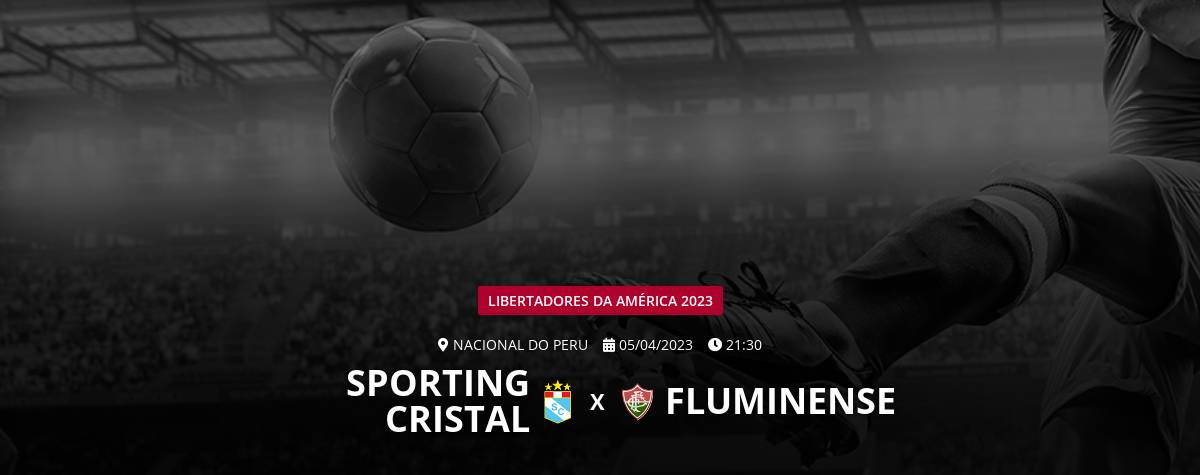 Fluminense x Sporting Cristal  Como assistir ao jogo da Libertadores ao  vivo? - Canaltech