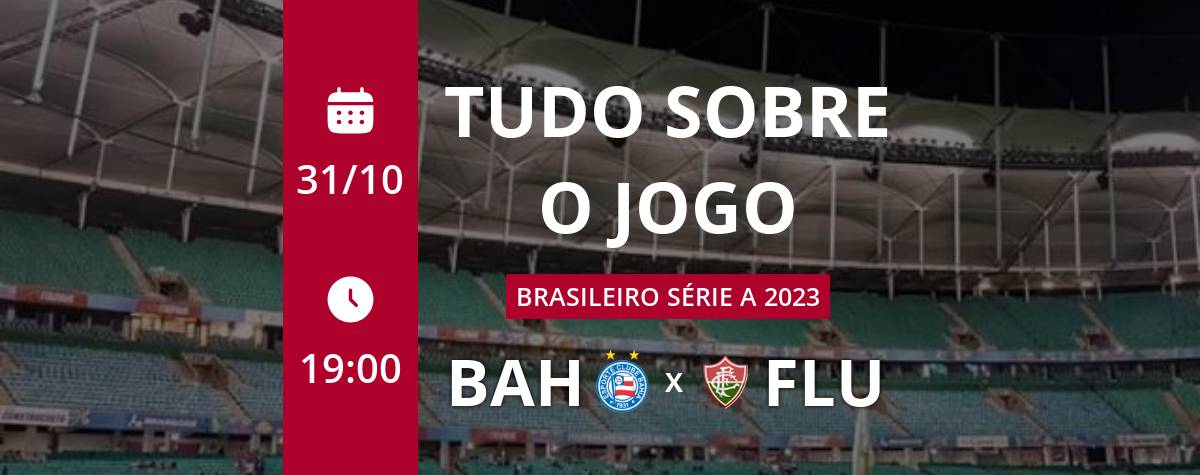 Bahia 1 x 0 Fluminense: Veja o gol de Everaldo na Fonte Nova