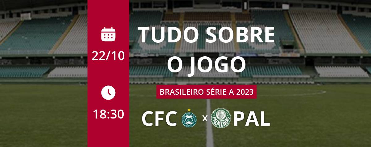 CORITIBA X PALMEIRAS TRANSMISSÃO AO VIVO DIRETO DO COUTO PEREIRA -  CAMPEONATO BRASILEIRO 2023 