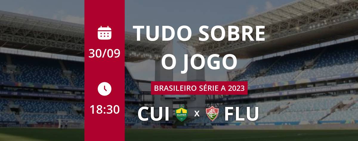 Ao vivo - Cuiabá 3 x 0 Fluminense - Brasileiro Série A 2023 - Acompanhe todos os lances