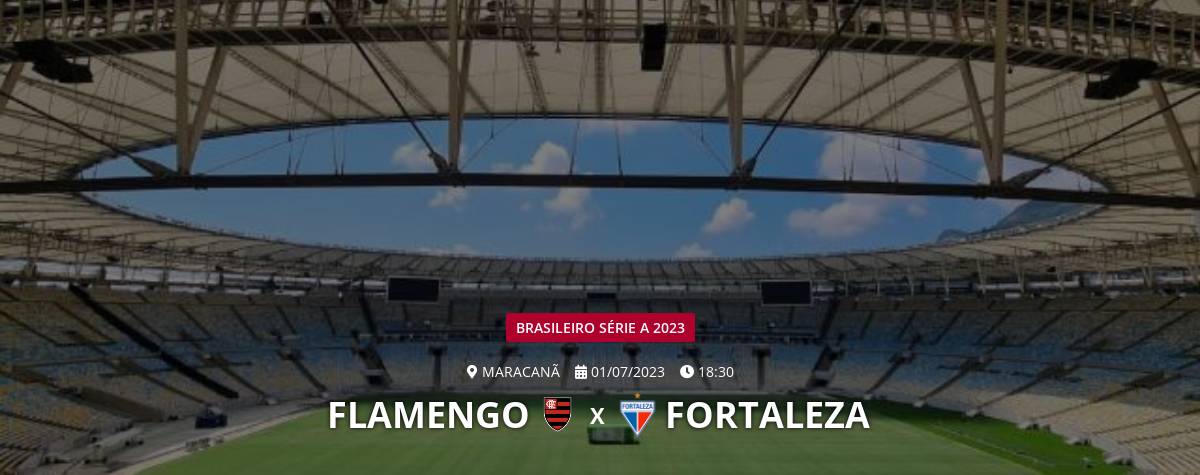 Onde assistir ao vivo Flamengo x Fortaleza – Campeonato Brasileiro-  01/07/2023