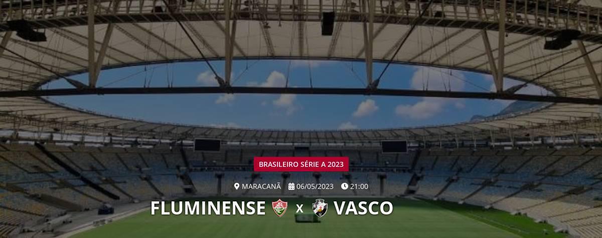 Fluminense 1-1 Vasco da Gama (6 de mai, 2023) Placar Final - ESPN (BR)