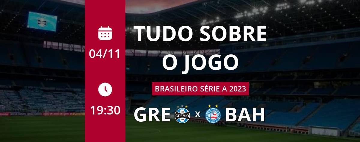 Onde vai passar o jogo do GRÊMIO X GOIÁS hoje (30/11)? Passa na