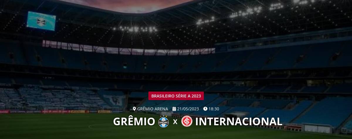 Que horas é o jogo do Inter hoje no Brasileirão e transmissão (21/05)