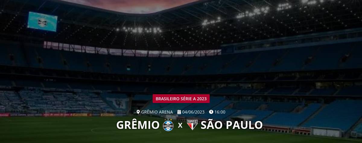 Onde assistir online jogo do Grêmio ao vivo no domingo - 25/06