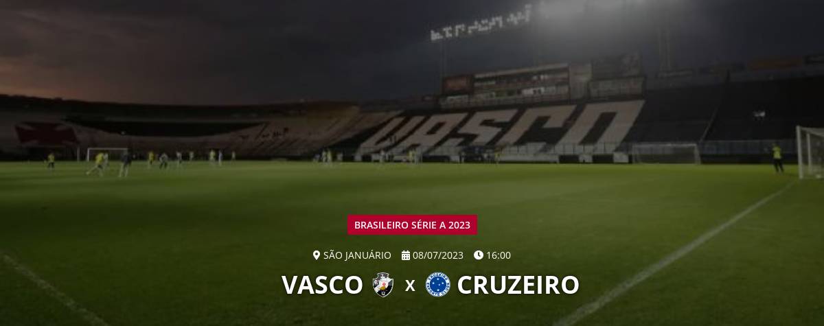Vasco da Gama x Cruzeiro - Ao vivo - Brasileiro Série A - Minuto a Minuto  Terra