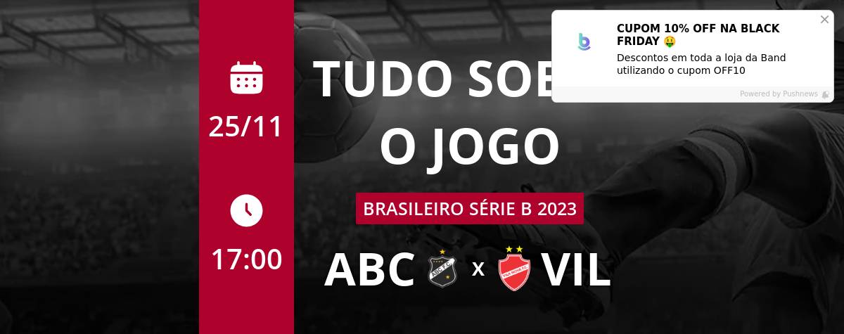 Confira os jogos do fim de semana no Campeonato Brasileiro - BY ABC!