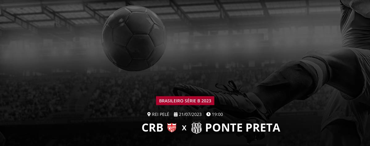 Palpite Ponte Preta X CRB – Campeonato Brasileiro Série B – 25/11/2023