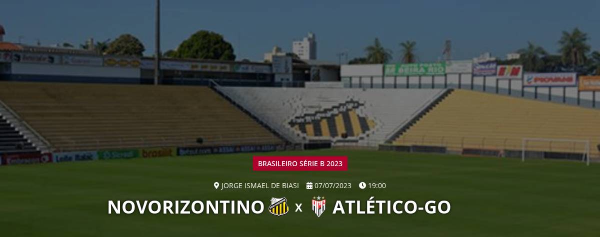 Novorizontino x Atlético-GO: onde assistir e escalações do jogo da Série B