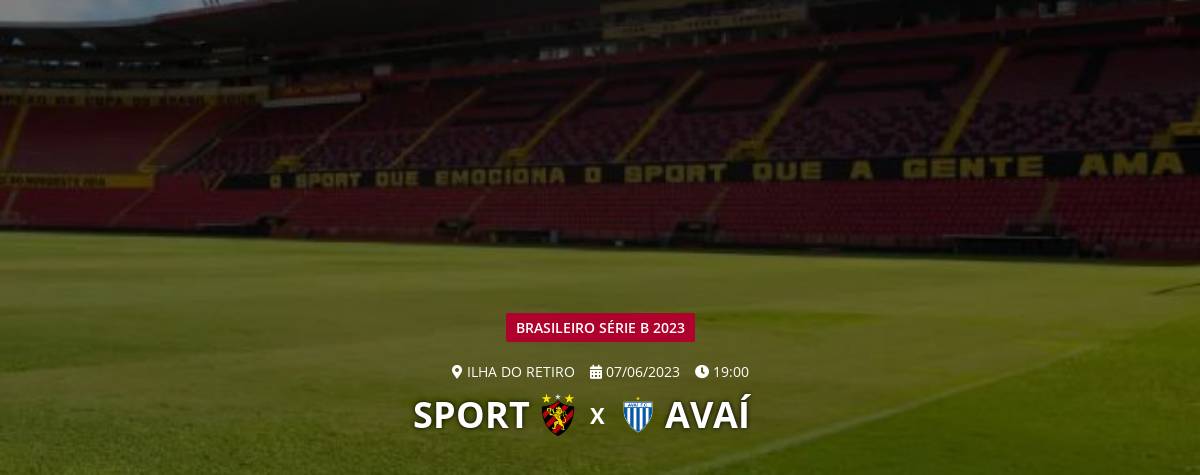 AO VIVO: Avaí x Sport pela Série B do Brasileirão - NSC Total