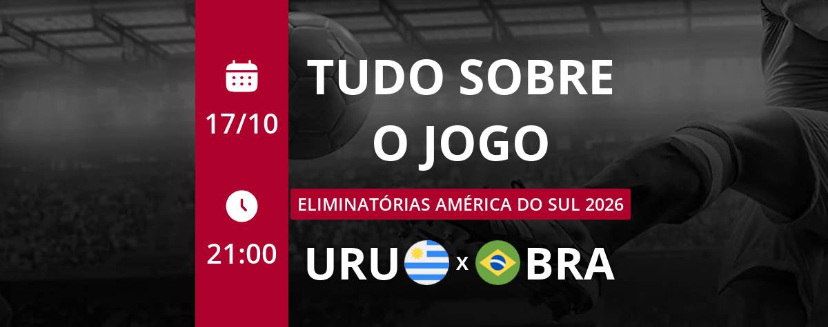 Brasil leva “olé” e volta a perder para o Uruguai depois de 22