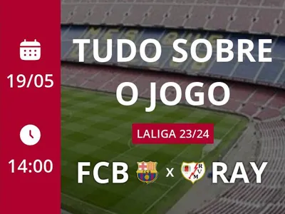Barcelona x Rayo Vallecano: placar ao vivo, escalações, lances, gols e mais