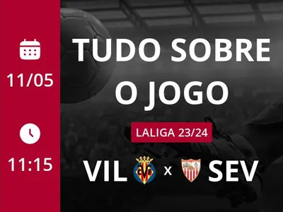 Villarreal x Sevilla: que horas é o jogo hoje, onde vai ser e mais