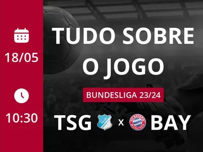 Hoffenheim x Bayern: que horas é o jogo hoje, onde vai ser e mais