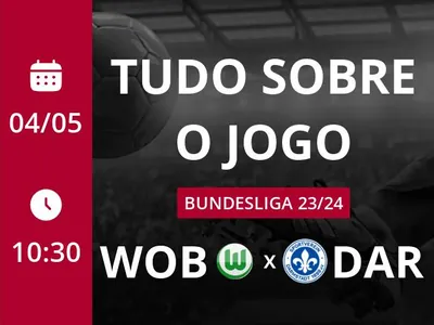 Wolfsburg x Darmstadt 98: que horas é o jogo hoje, onde vai ser e mais