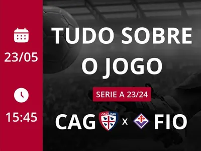 Cagliari x Fiorentina: que horas é o jogo hoje, onde vai ser e mais