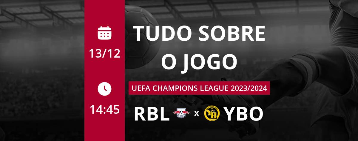 Leipzig x Young Boys: onde assistir ao vivo e o horário do jogo hoje  (13/12) pela Champions League, Futebol