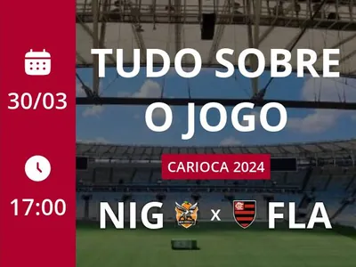 Nova Iguaçu x Flamengo: placar ao vivo, escalações, lances, gols e mais