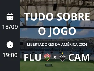 Fluminense x Atlético-MG: que horas é o jogo hoje, onde vai ser e mais