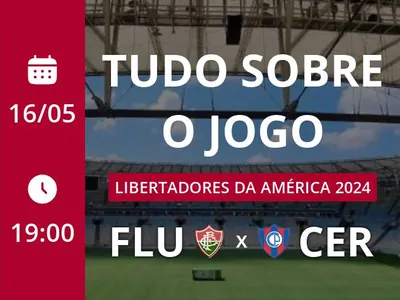 Fluminense x Cerro Porteño: que horas é o jogo hoje, onde vai ser e mais