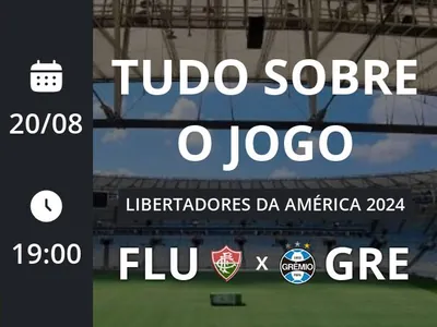 Fluminense x Grêmio: que horas é o jogo hoje, onde vai ser e mais