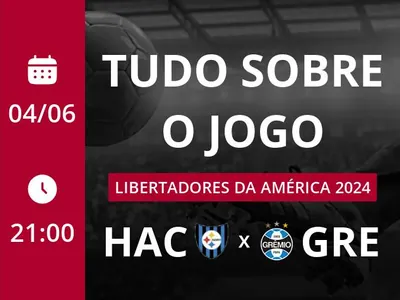 Huachipato x Grêmio: placar ao vivo, escalações, lances, gols e mais